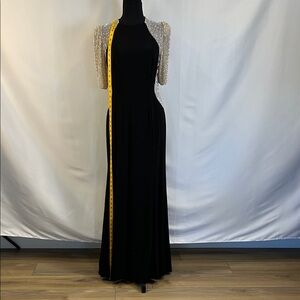 Elegant Xscape Black Evening Gown